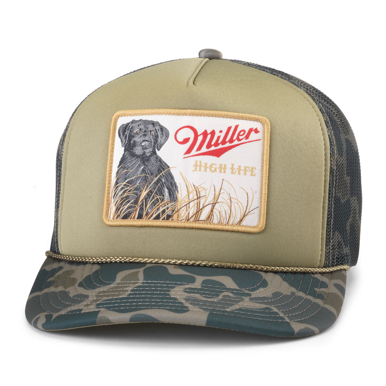 American Needle Miller High Life Mallard Foamy Trucker Hat