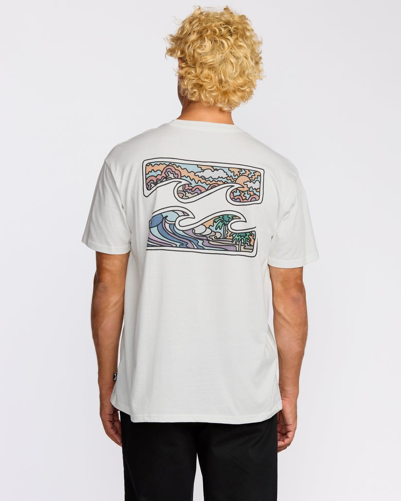 Billabong Men's Crayon Wave Premium T-Shirt