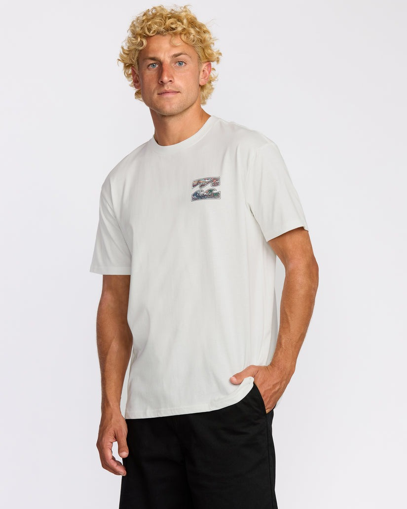 Billabong Men's Crayon Wave Premium T-Shirt