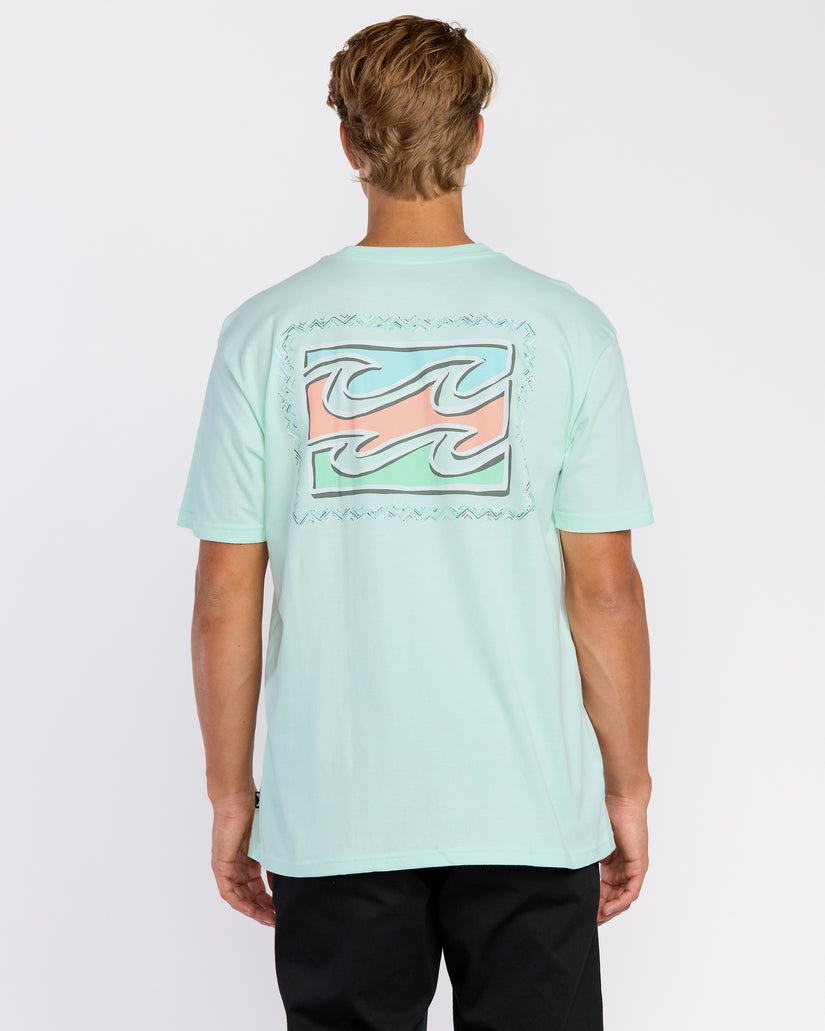 Billabong Men's Crayon Wave Premium T-Shirt