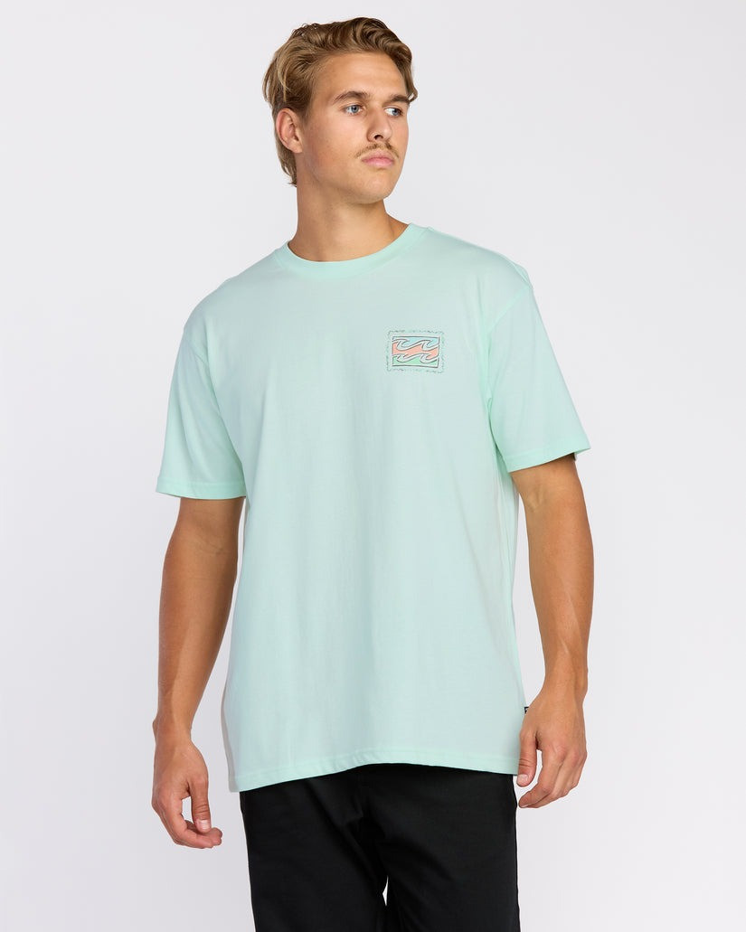 Billabong Men's Crayon Wave Premium T-Shirt