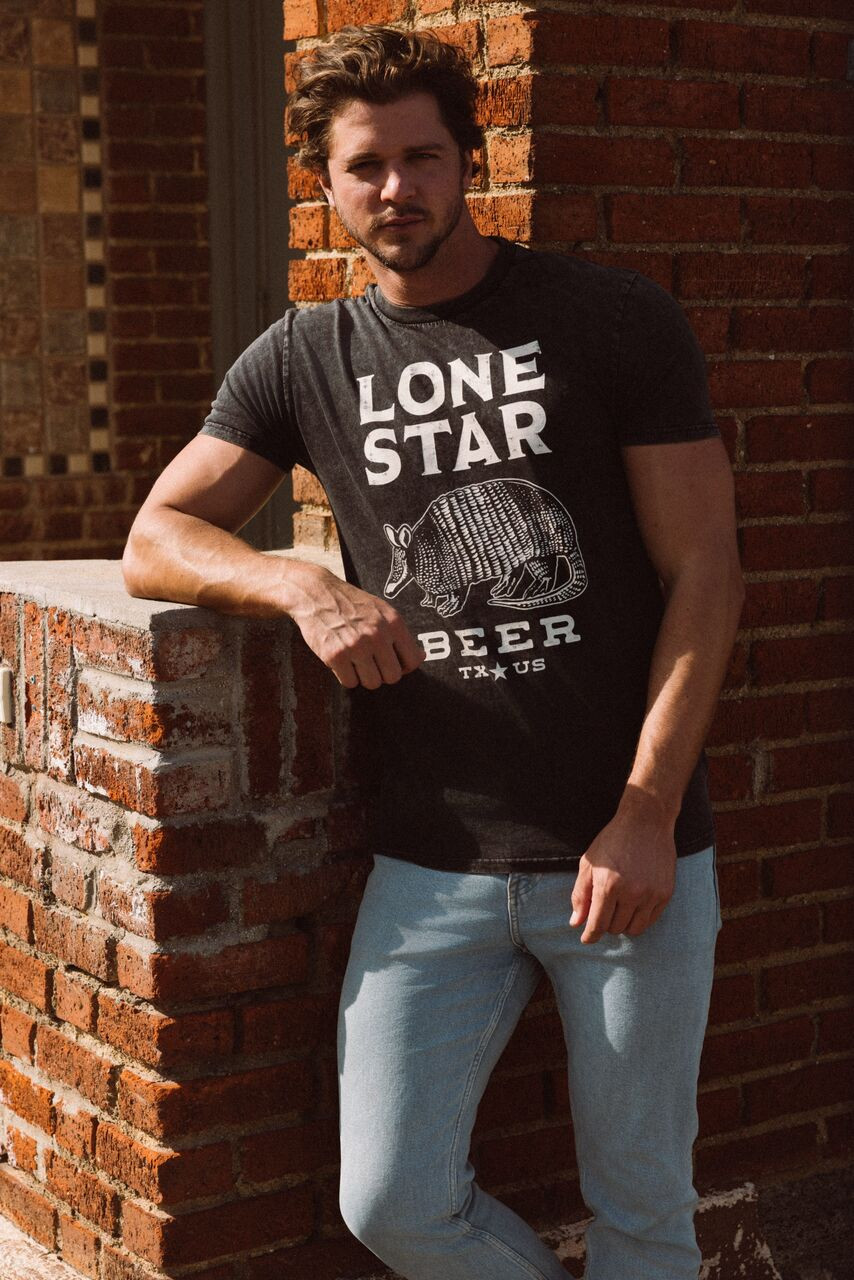 American Needle Lone Star Red Label Pigment Tee
