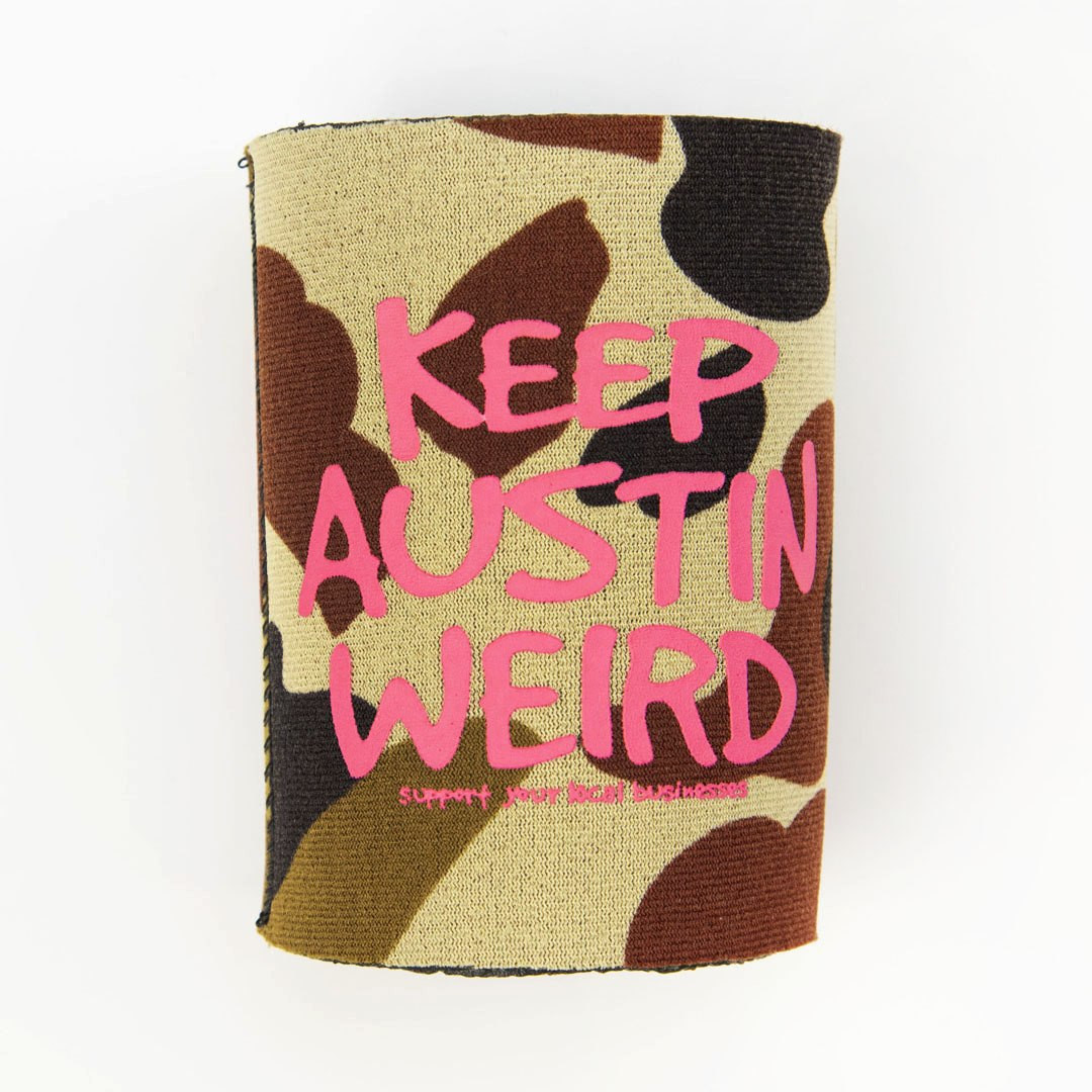 Keep Austin Weird Koozie