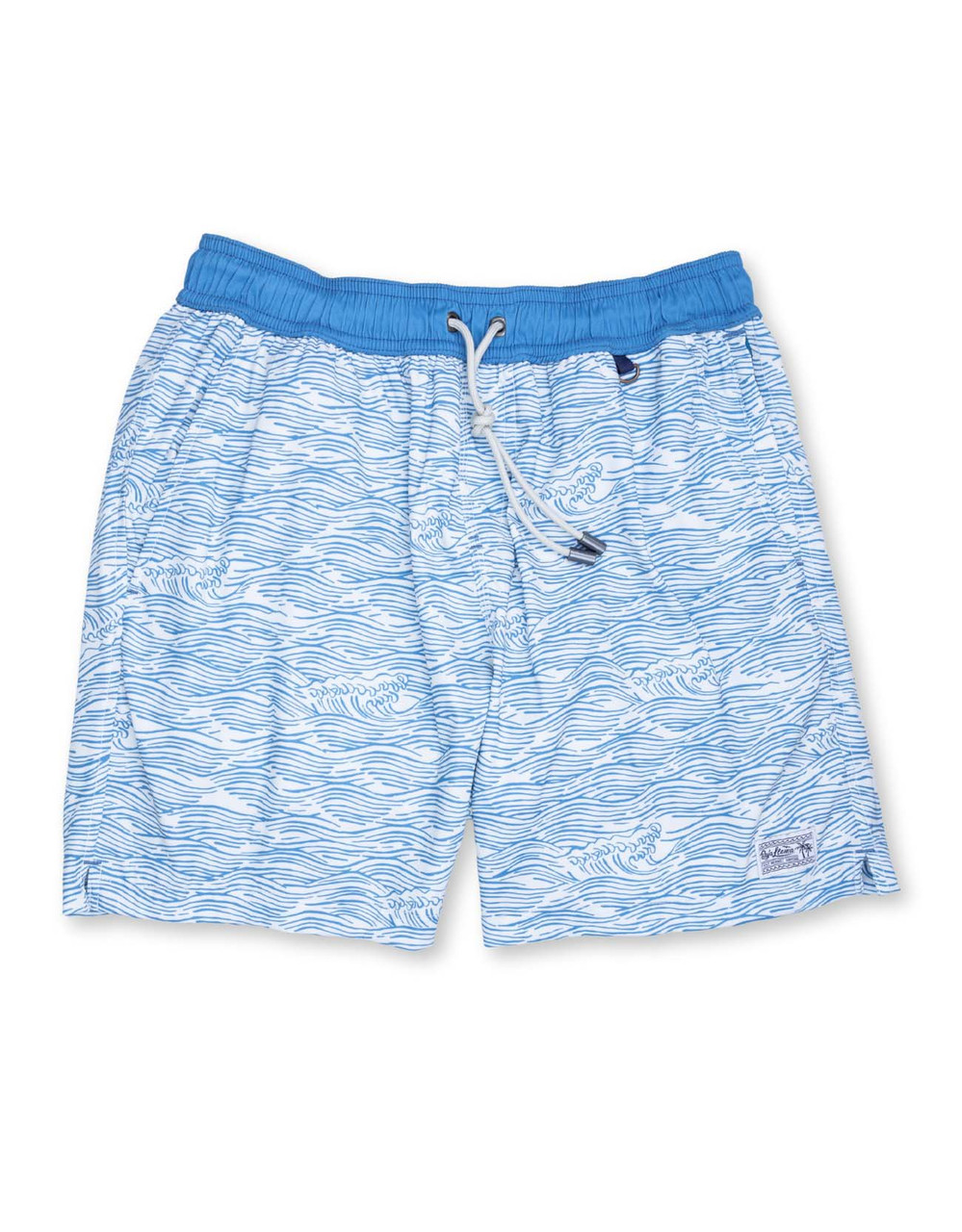 Baja Llama Men's Roll Tides Stretch Swim Trunks