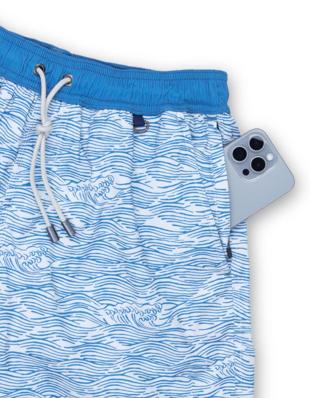 Baja Llama Men's Roll Tides Stretch Swim Trunks