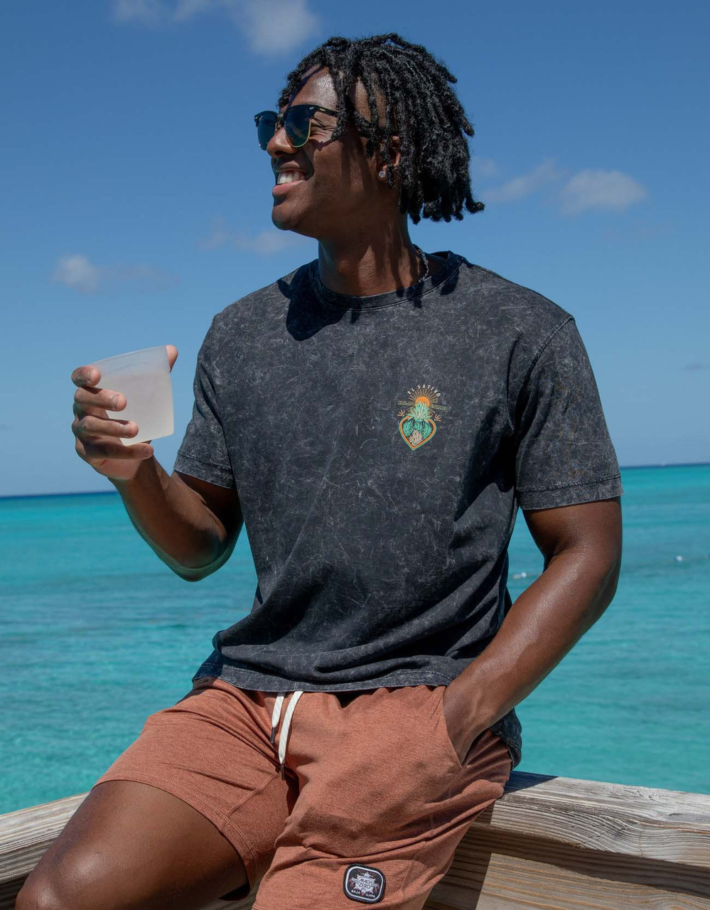 Baja Llama Men's Agave El Sativo Tee 4 Baja Llama Men's Agave El Sativo Tee