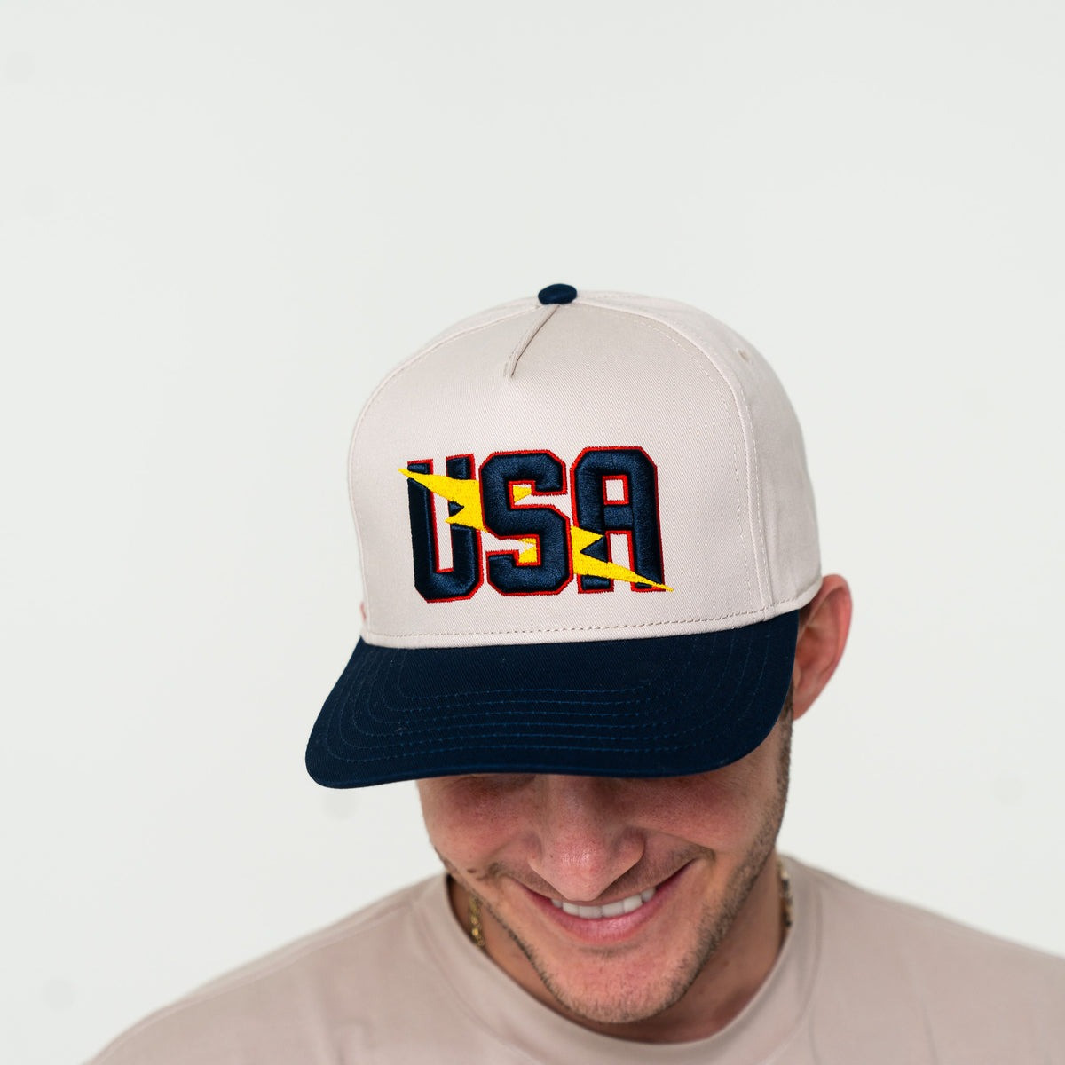 Burlebo Men's USA Lightning Hat 4 Burlebo Men's USA Lightning Hat