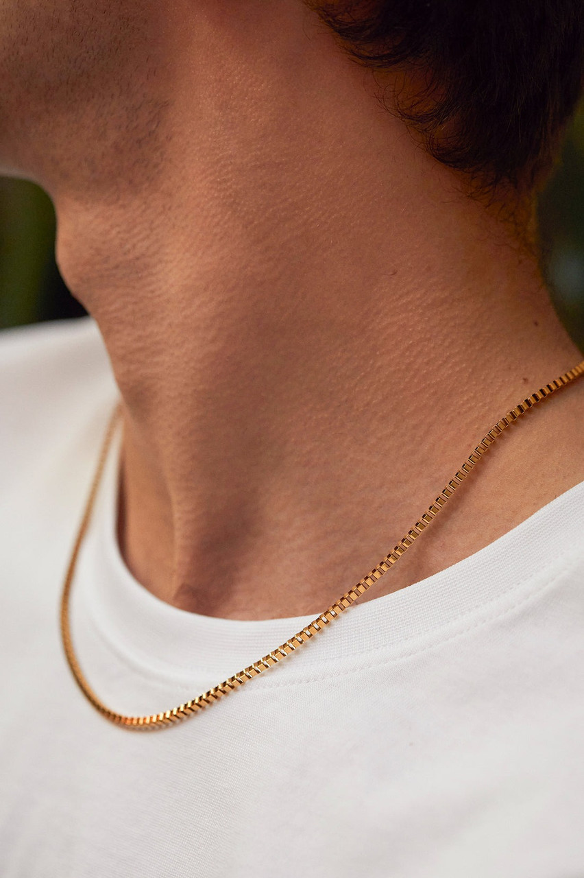 Bartlett London Men's Box Chain Necklace