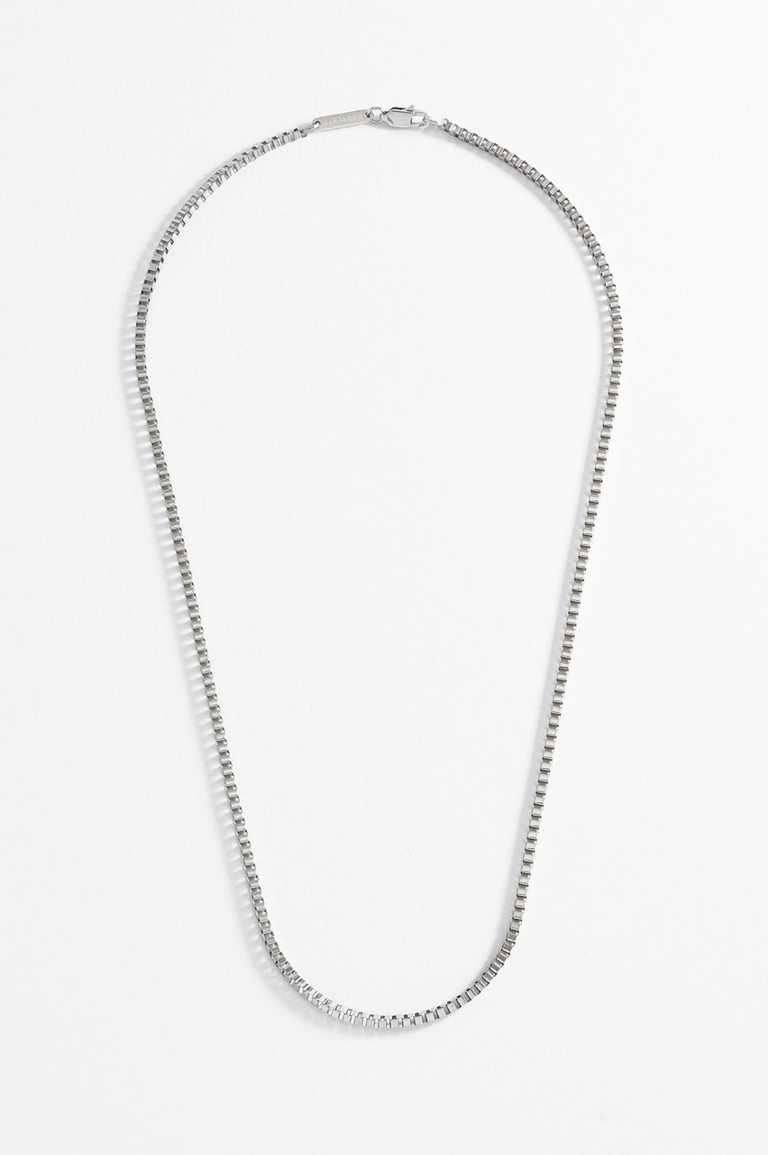 Bartlett London Men's Box Chain Necklace 4 Bartlett London Men's Box Chain Necklace