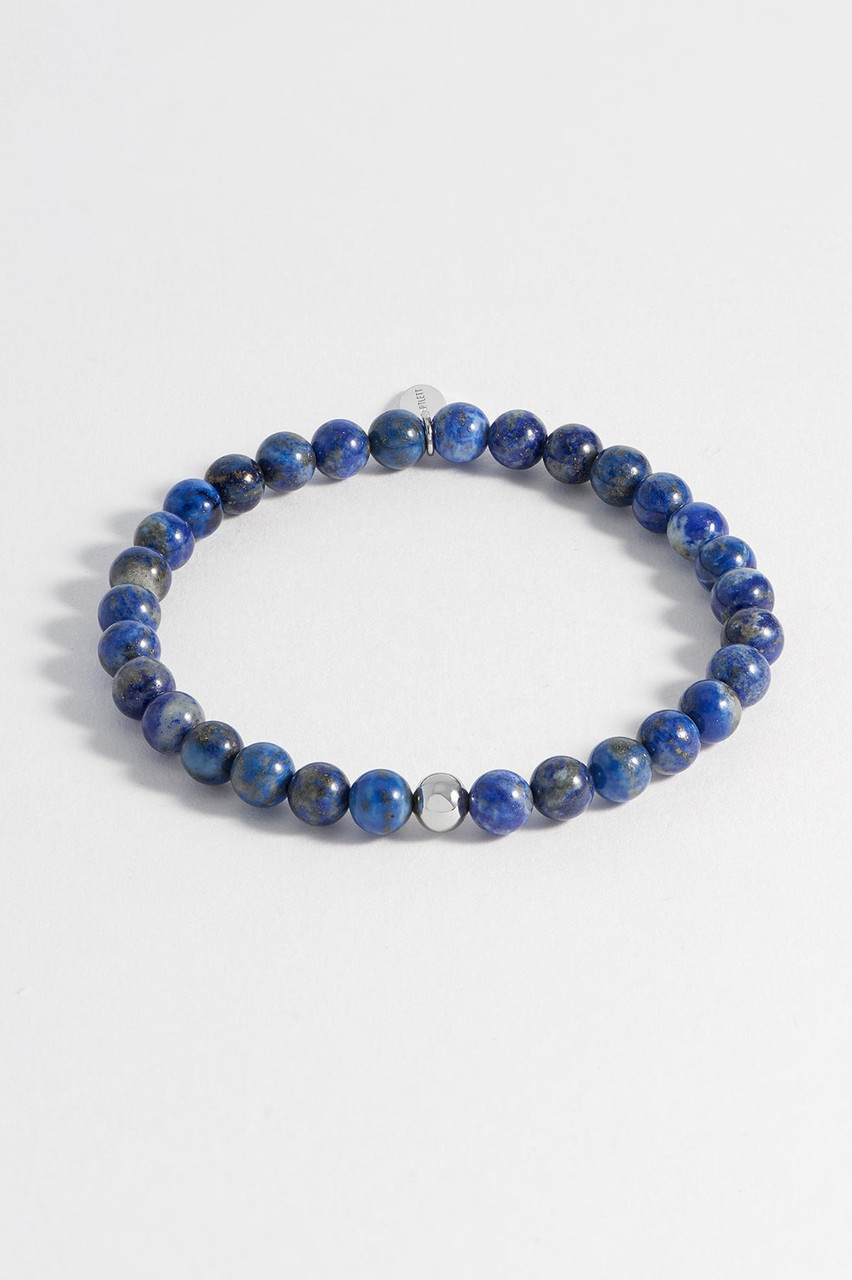 Bartlett London Men's Gemstone Beaded Bracelet