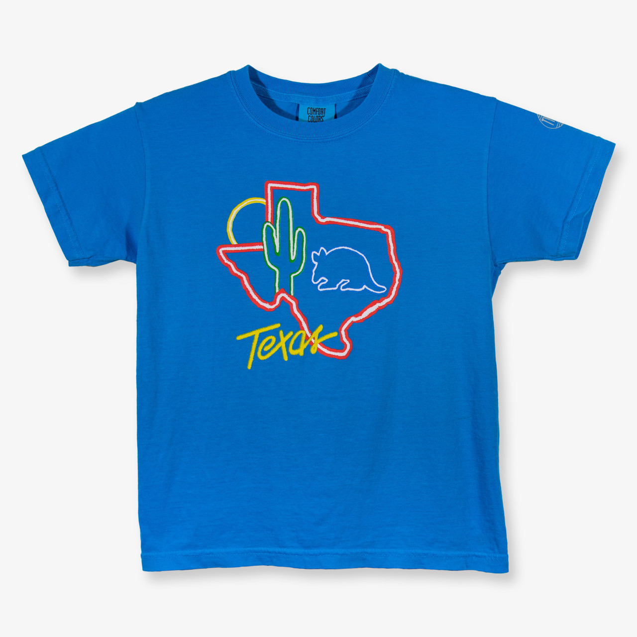 Tyler's x Jean & James Kids' Neon Texas Tee