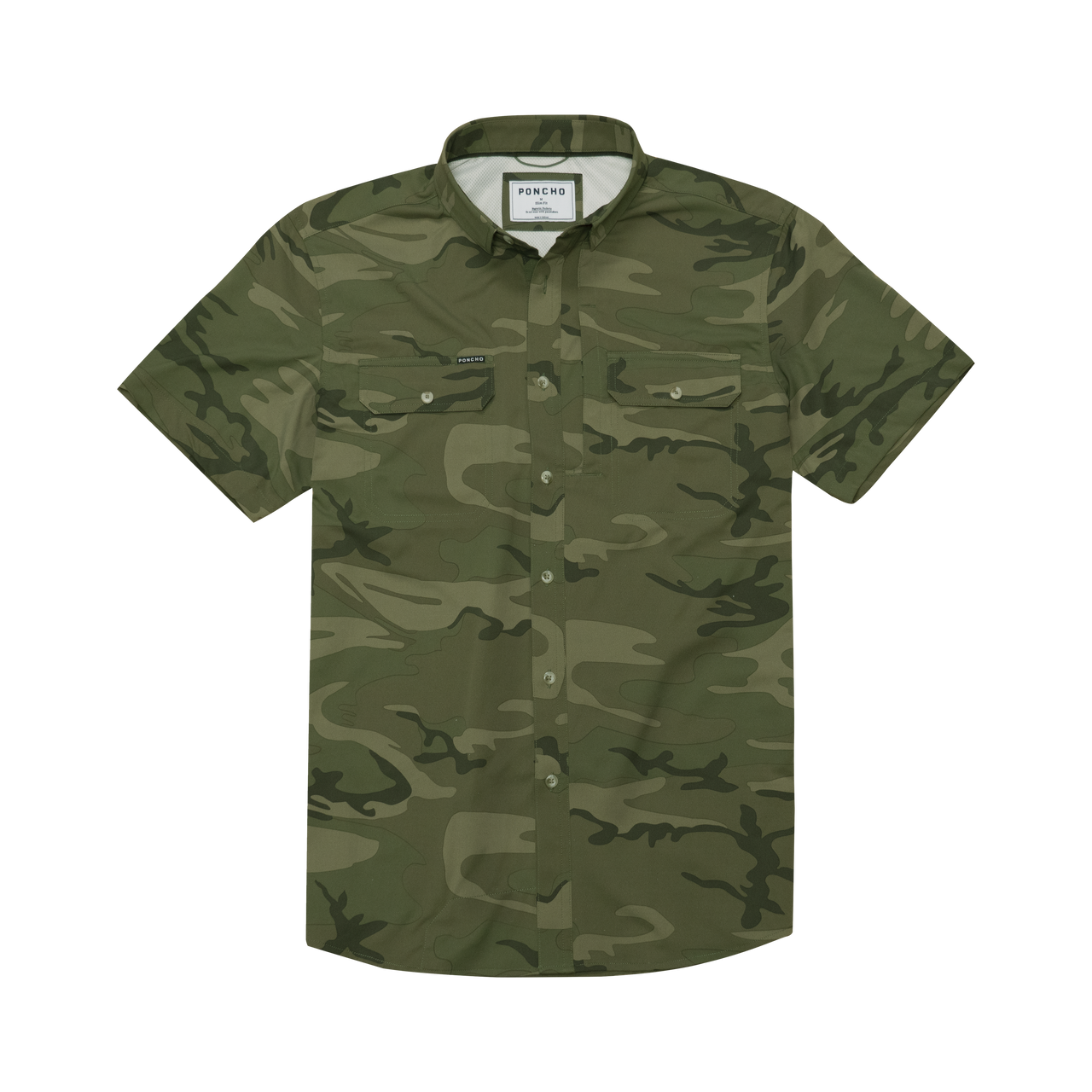 Poncho Outdoors Men's Original Short Sleeve Shirt