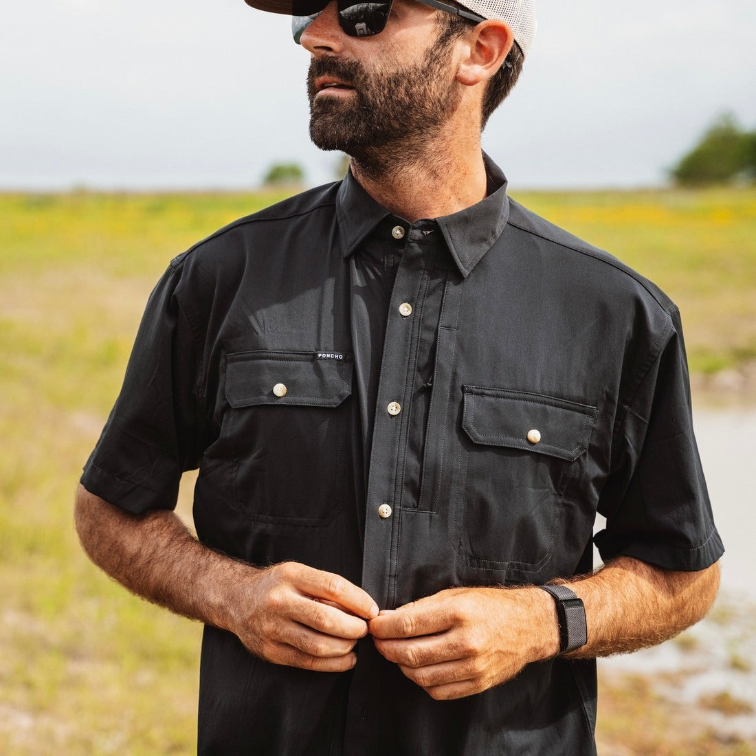 Poncho Outdoors Men's Original Short Sleeve Shirt