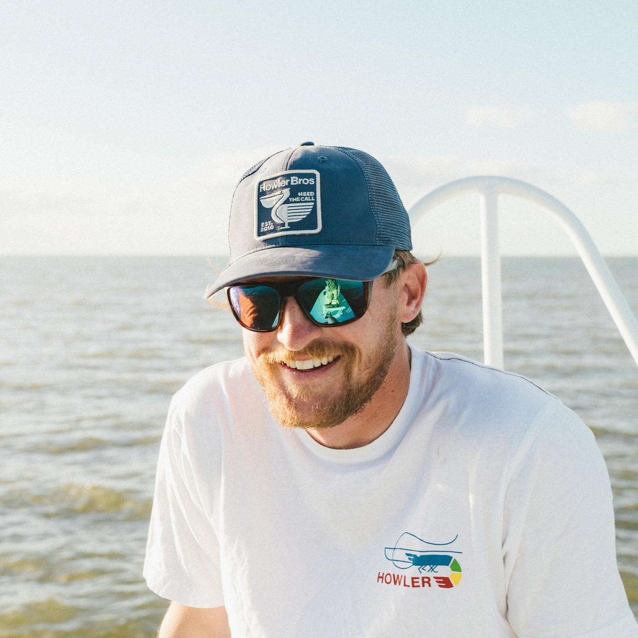Howler Brothers Men's Pelican Postage Trucker Hat