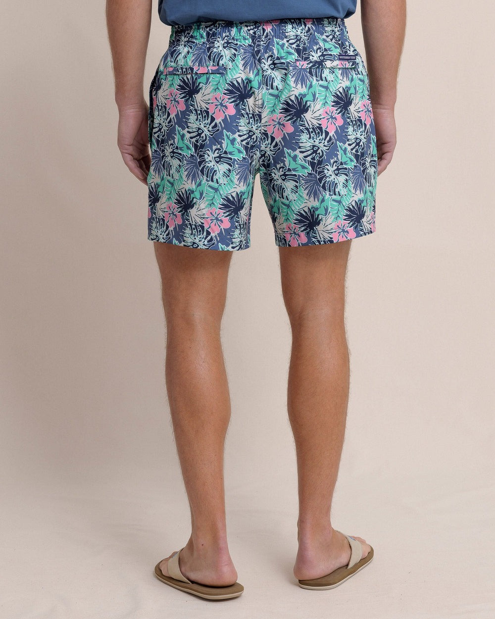 Southern Tide Men's Grand Palms Swim Trunks