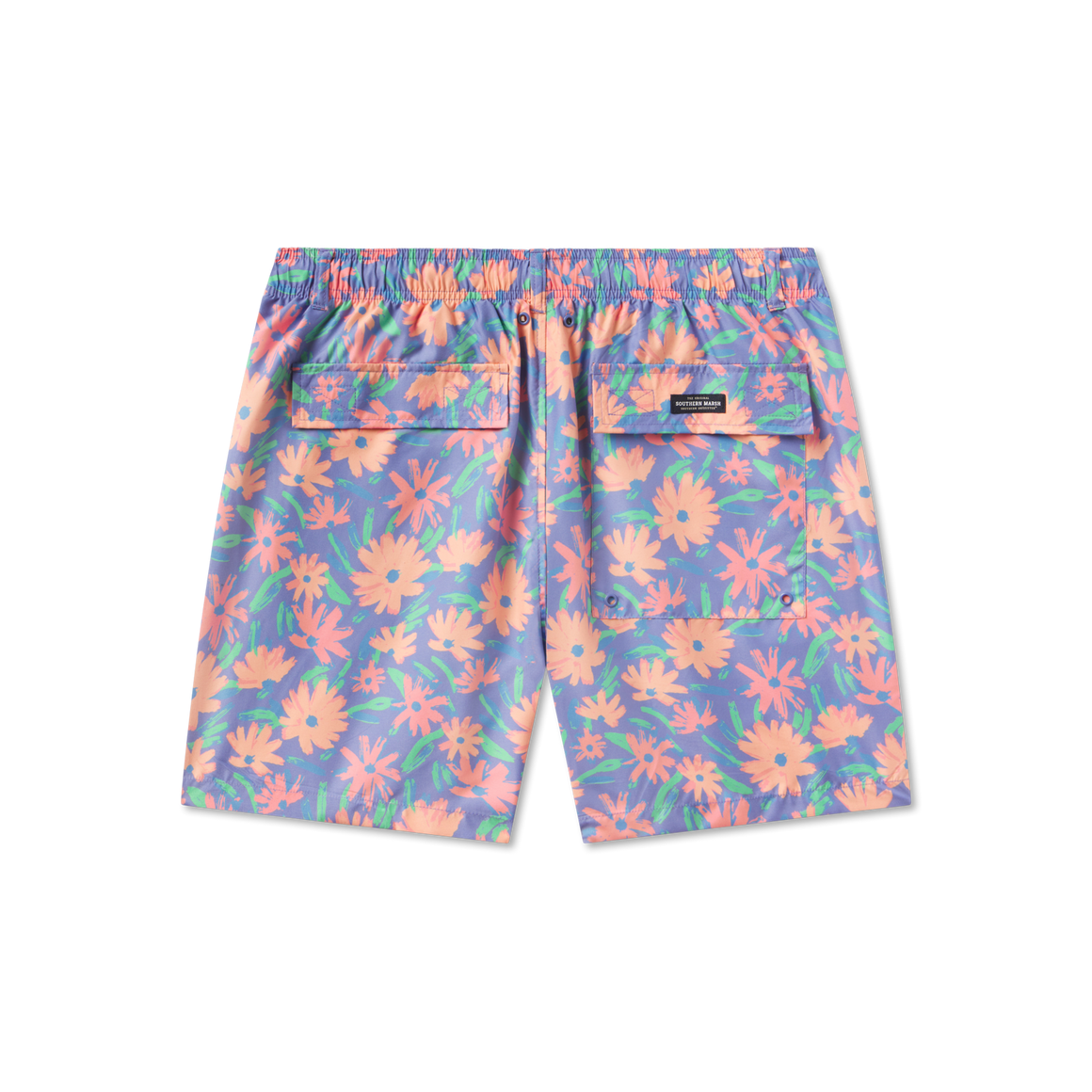 Southern Marsh Men's Pushing Daisies Harbor Lined Trunks 3 Southern Marsh Men's Pushing Daisies Harbor Lined Trunks