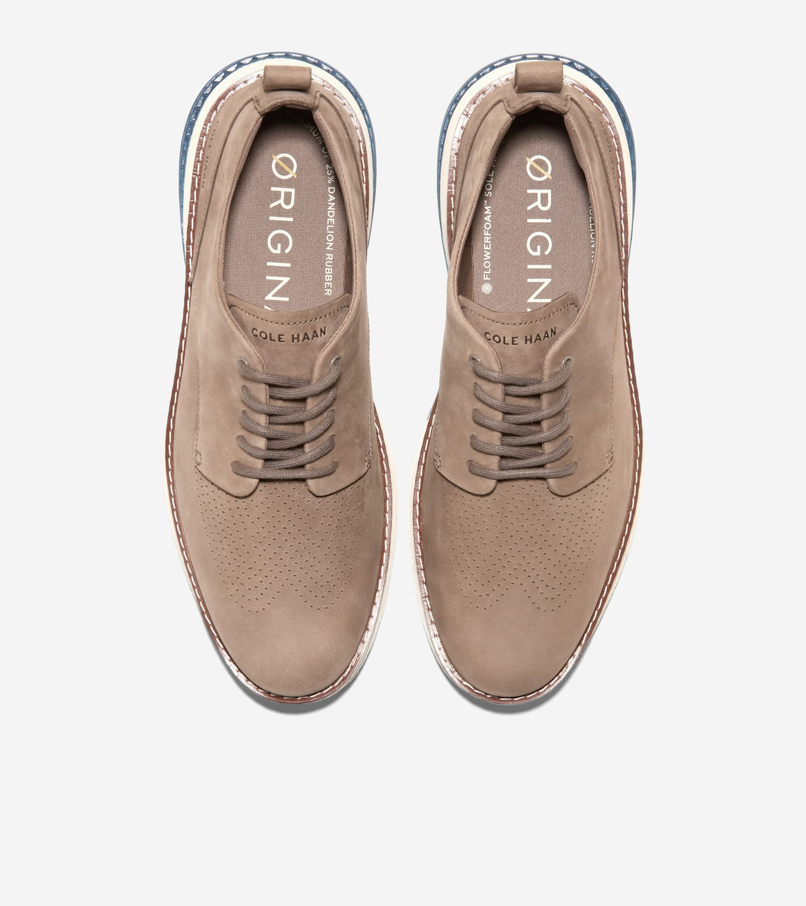 Cole Haan Men's ØriginalGrand Energyweave Perforated Plain Toe Oxford Shoes