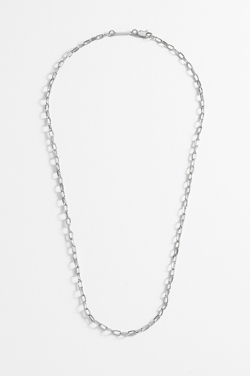 Bartlett London Men's Paperclip Chain Necklace 4 Bartlett London Men's Paperclip Chain Necklace