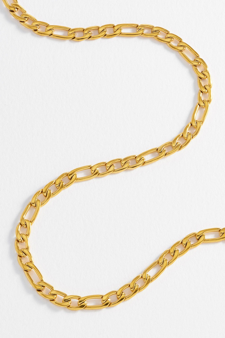 Bartlett London Men's Figaro Chain Necklace 6 Bartlett London Men's Figaro Chain Necklace