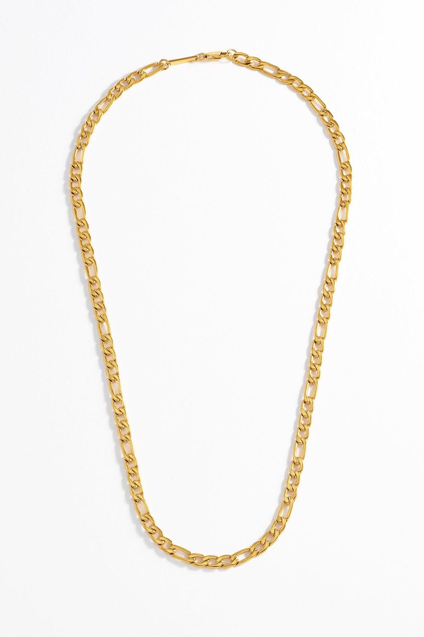 Bartlett London Men's Figaro Chain Necklace 7 Bartlett London Men's Figaro Chain Necklace
