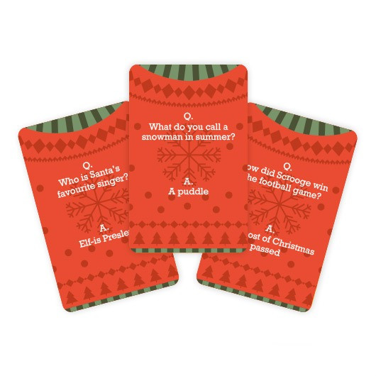 Gift Republic Xmas Dad Joke Cards