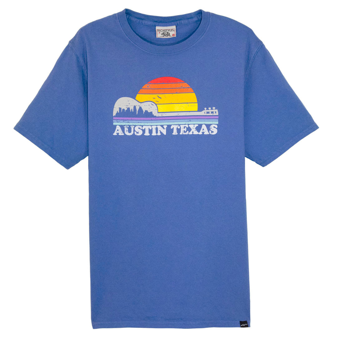 TYLER'S Guitar Sunset Tee