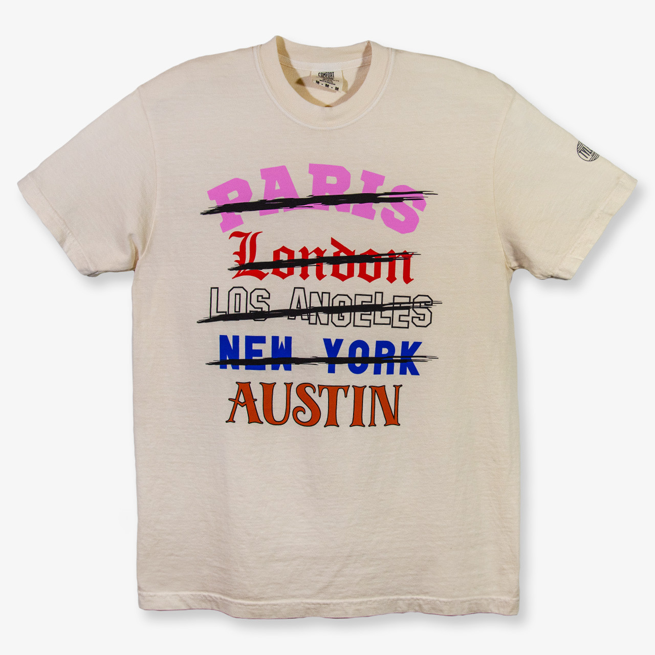 Tyler's X Jean & James Austin Rules Tee