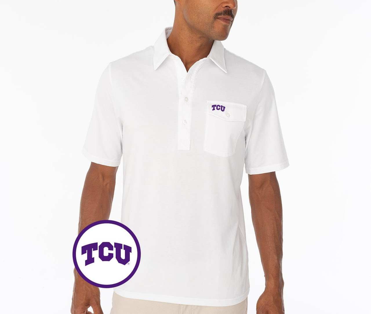 Criquet Men's TCU Coach's Performance Players Shirt