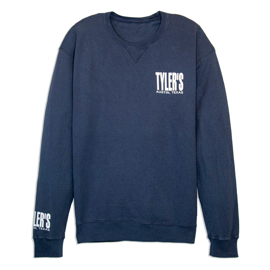 TYLER'S Navy Comfort Wash Sweatshirt