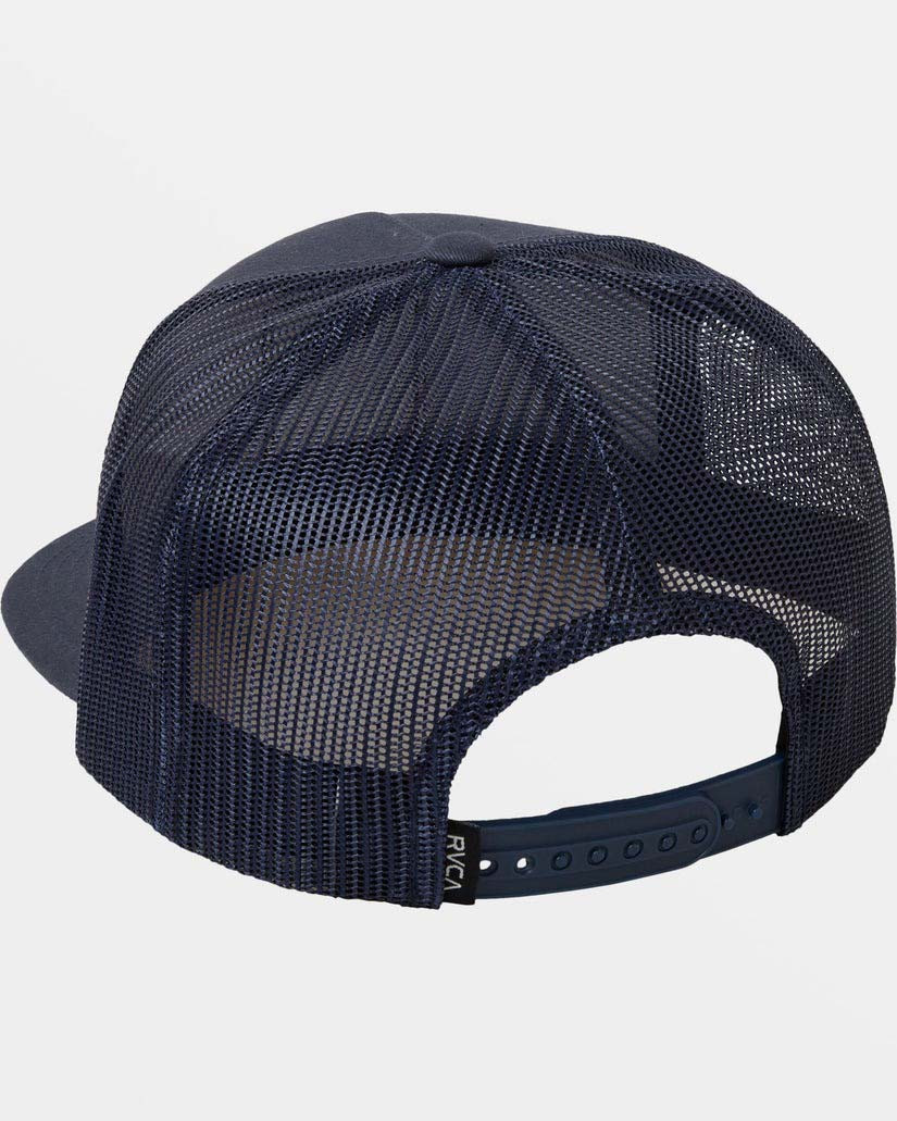 RVCA Men's VA All the Way Print Trucker Hat