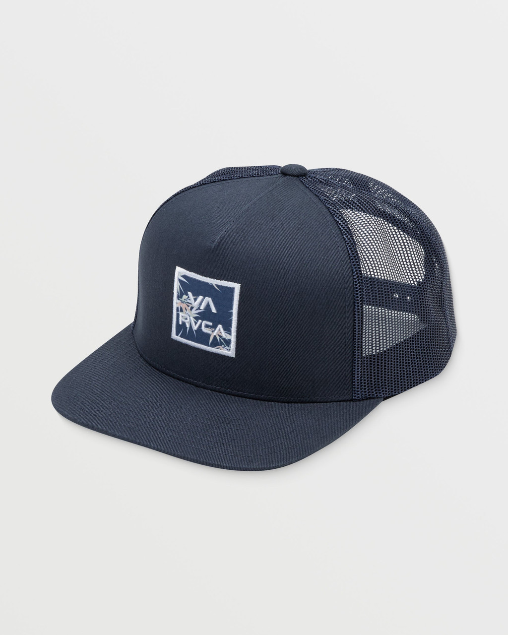 RVCA Men's VA All the Way Print Trucker Hat