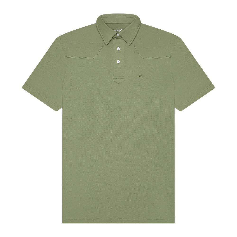 Texas Standard Men's Lariat Western Polo