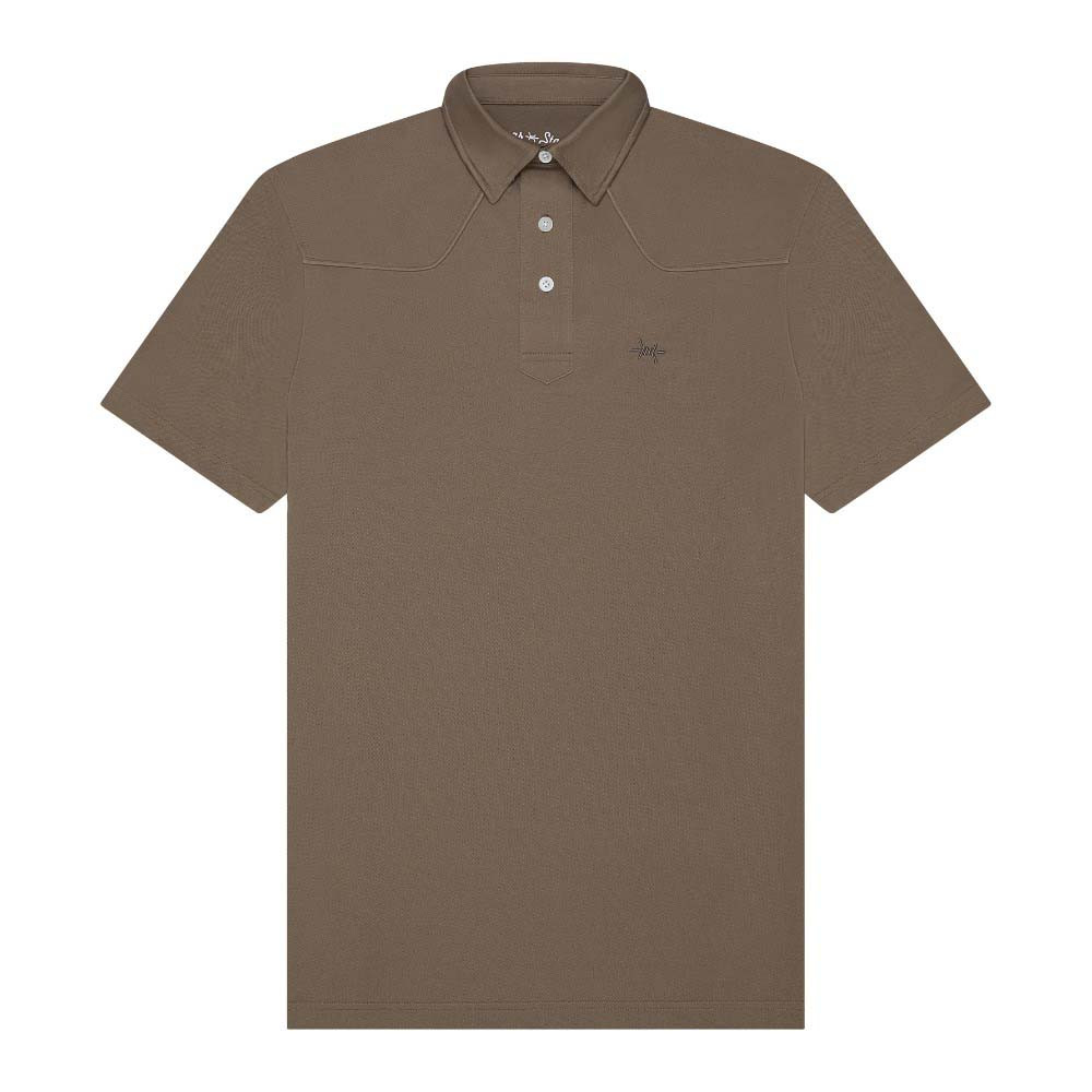 Texas Standard Men's Lariat Western Polo