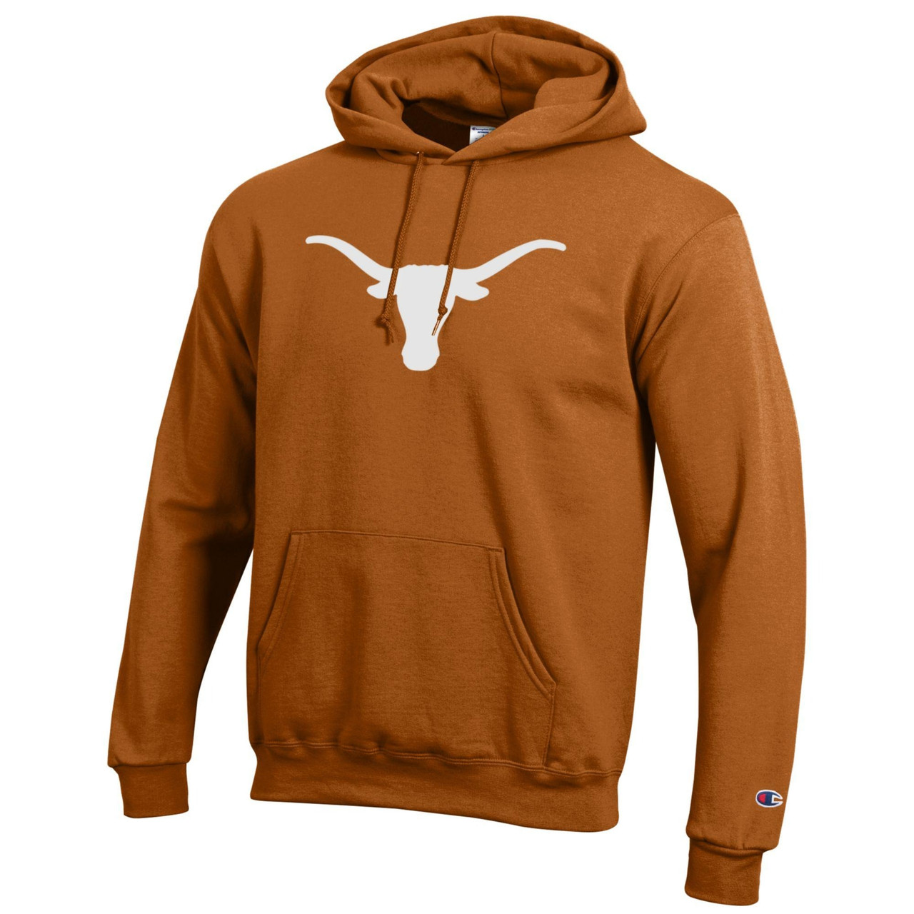 Texas Longhorns Bull Logo Eco Powerblend Champion Hoodie