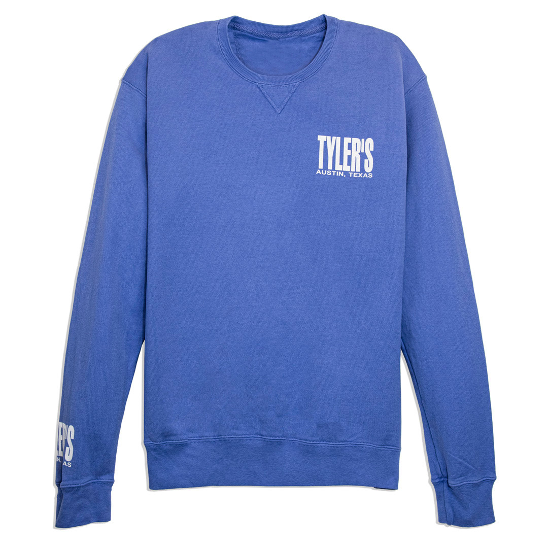 TYLER'S Purple Comfort Wash Sweatshirt