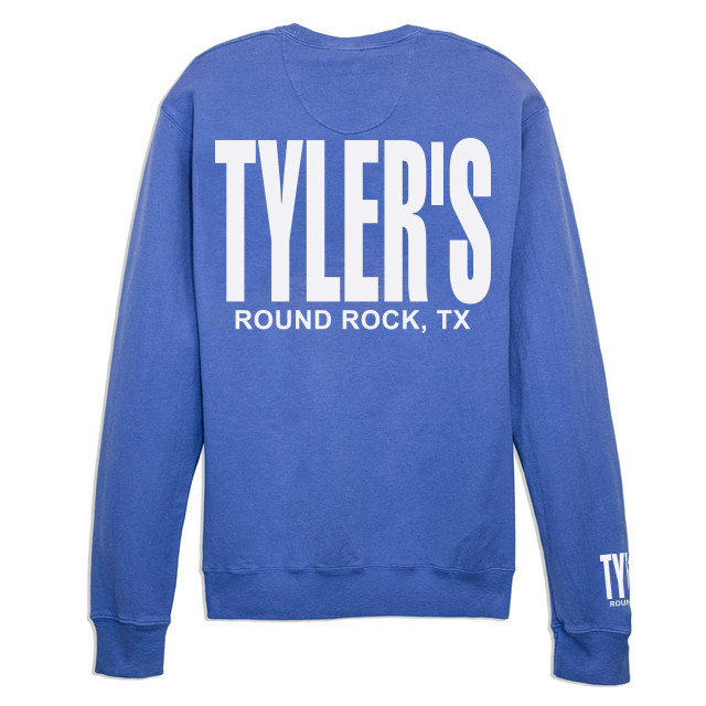 TYLER'S Purple Comfort Wash Sweatshirt