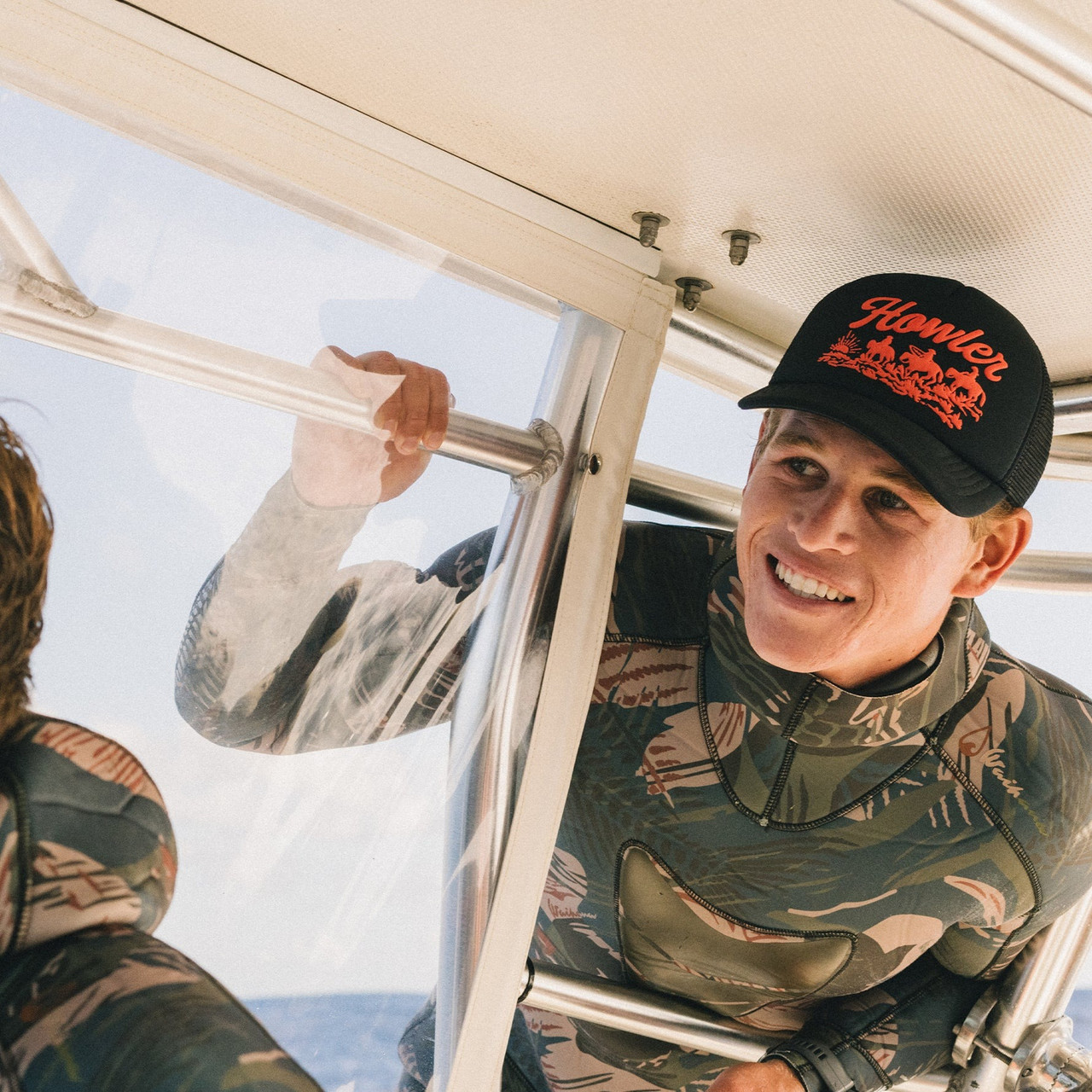 Howler Brothers Howler Posse Foam Dome Trucker Hat 3 Howler Brothers Howler Posse Foam Dome Trucker Hat