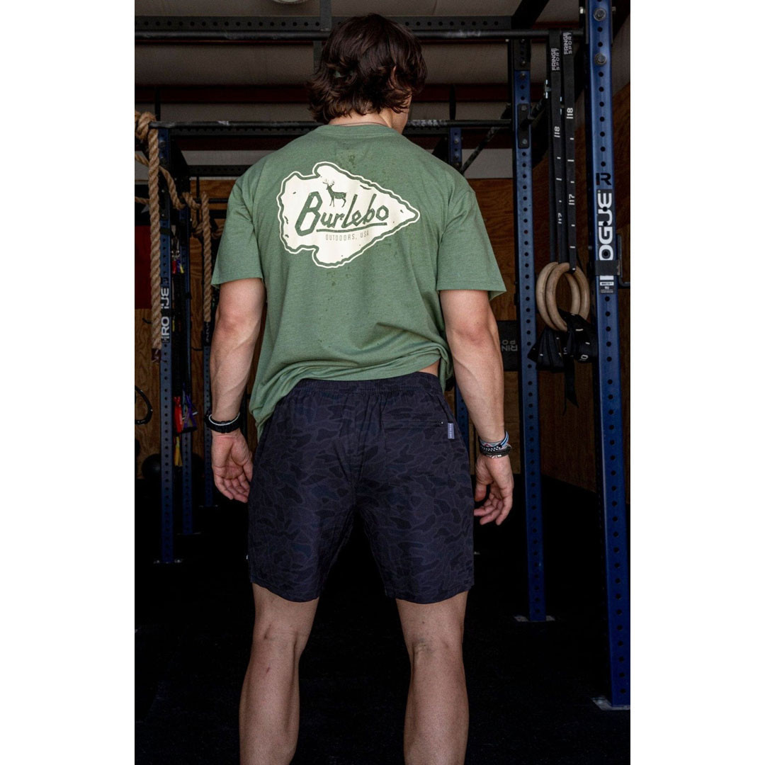 Burlebo Men's Athletic Performance 5.5" Shorts 8 Burlebo Men's Athletic Performance 5.5" Shorts