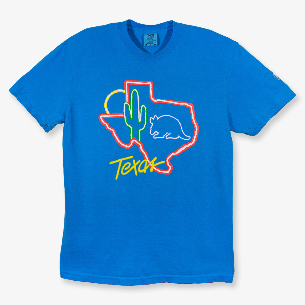 Tyler's x Jean & James Neon Texas Tee
