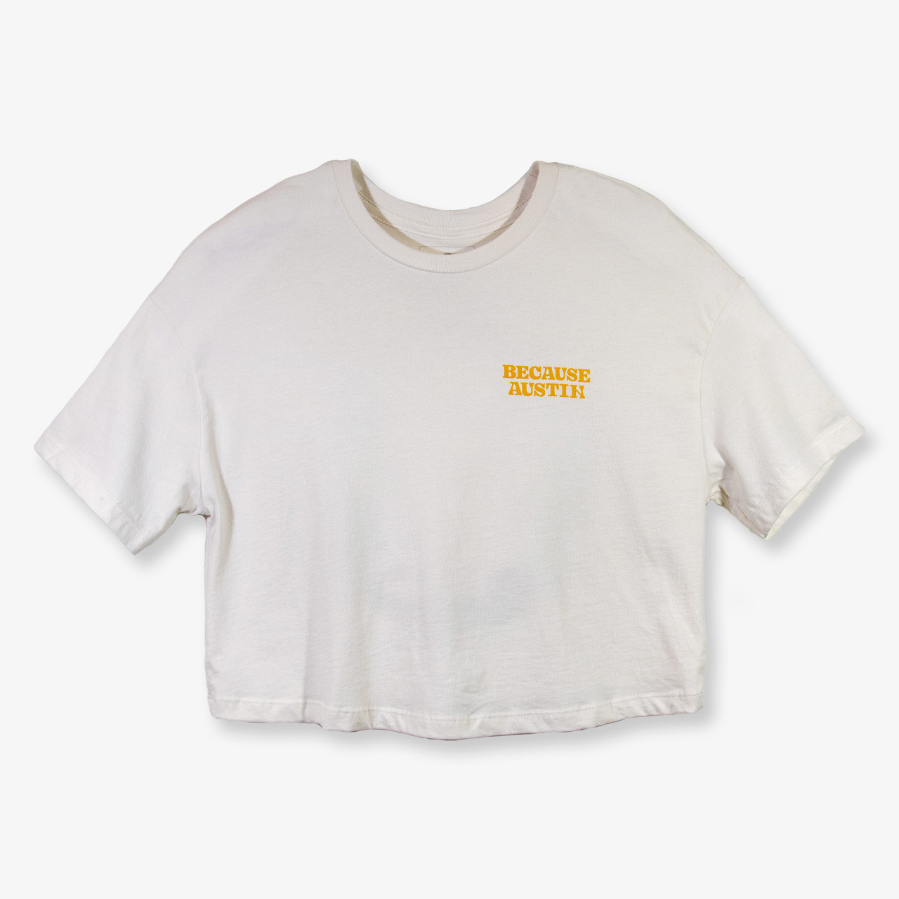 Because Weekend Women's Austin Boot Crop Tee
