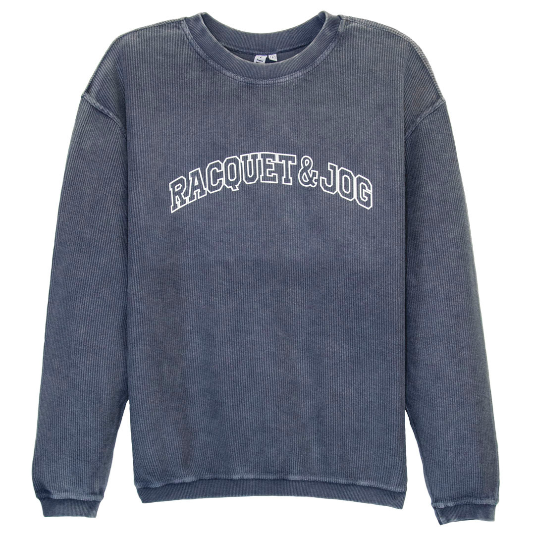 Racquet & Jog Corded Sweatshirt