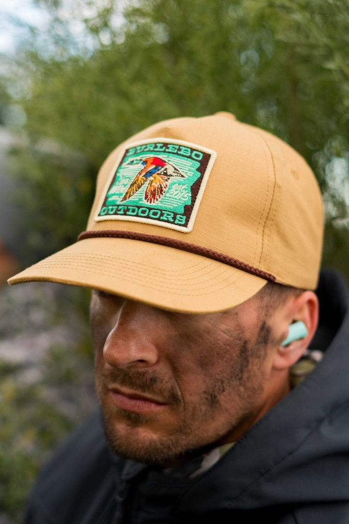 Burlebo Green Head Patch Snapback