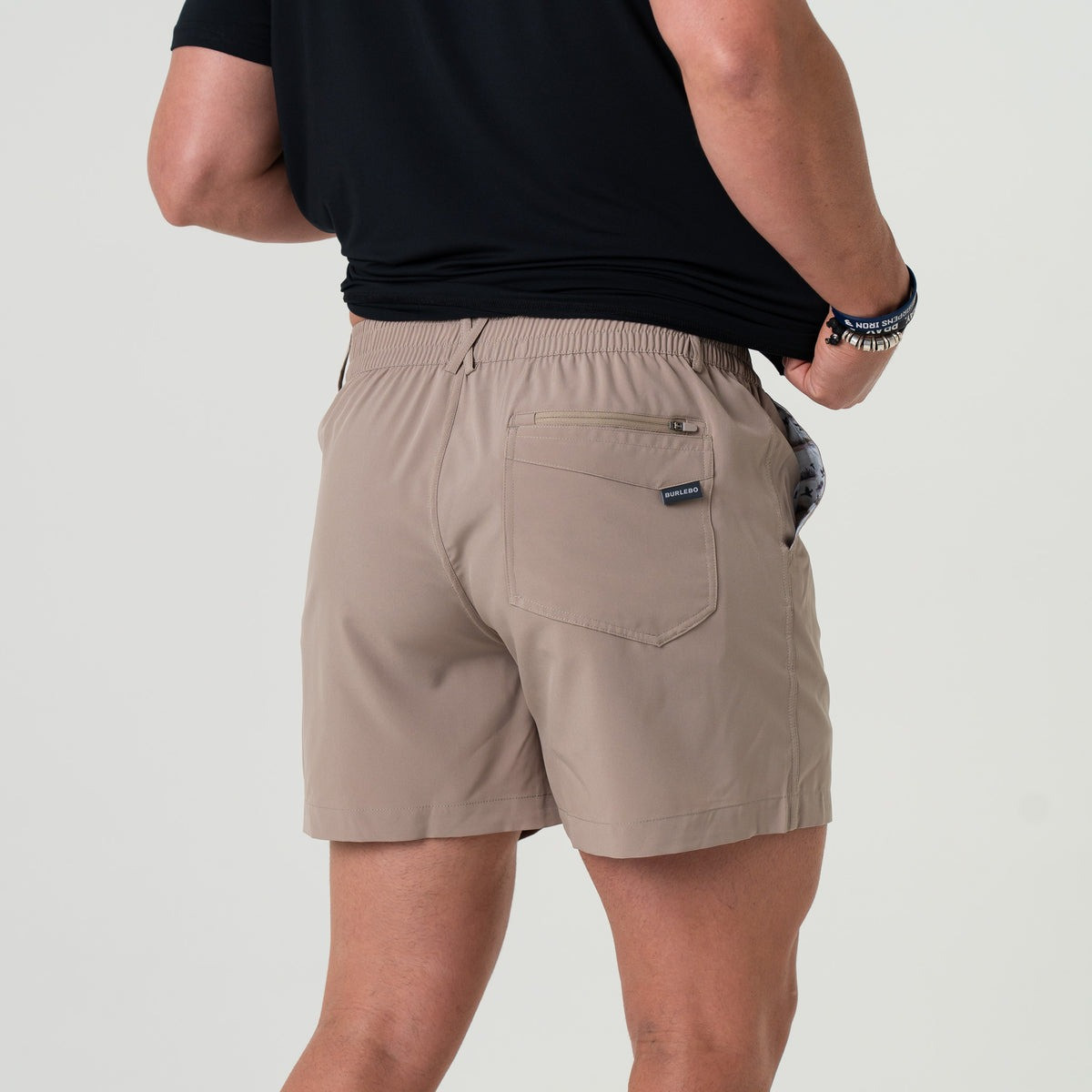 Burlebo Men's Everyday Performance Shorts 3 Burlebo Men's Everyday Performance Shorts