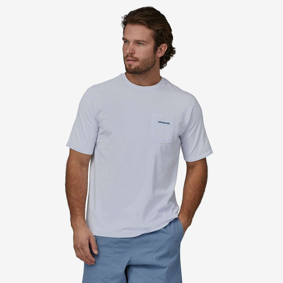 Patagonia Men's Boardshort Logo Pocket Responsibili-Tee