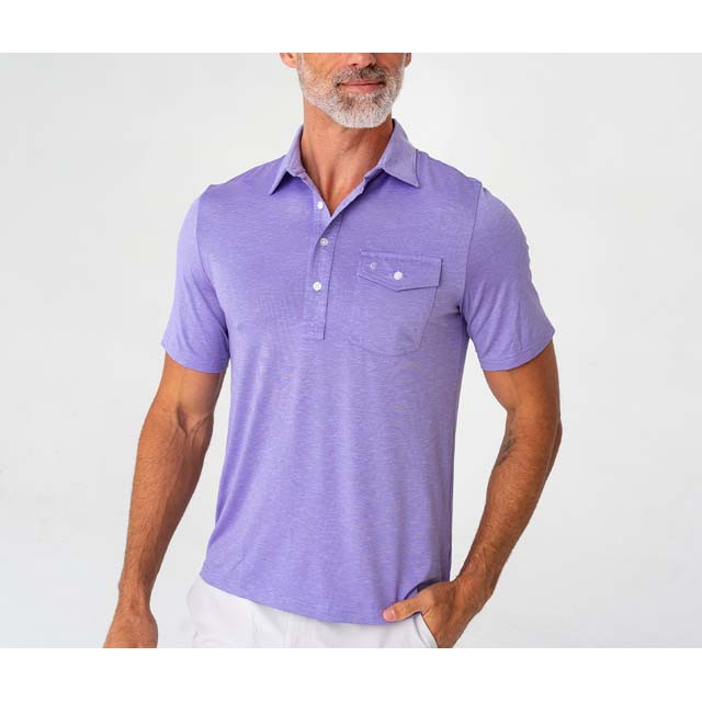 Criquet Men's Heather Performance Sport Players Shirt 10 Criquet Men's Heather Performance Sport Players Shirt