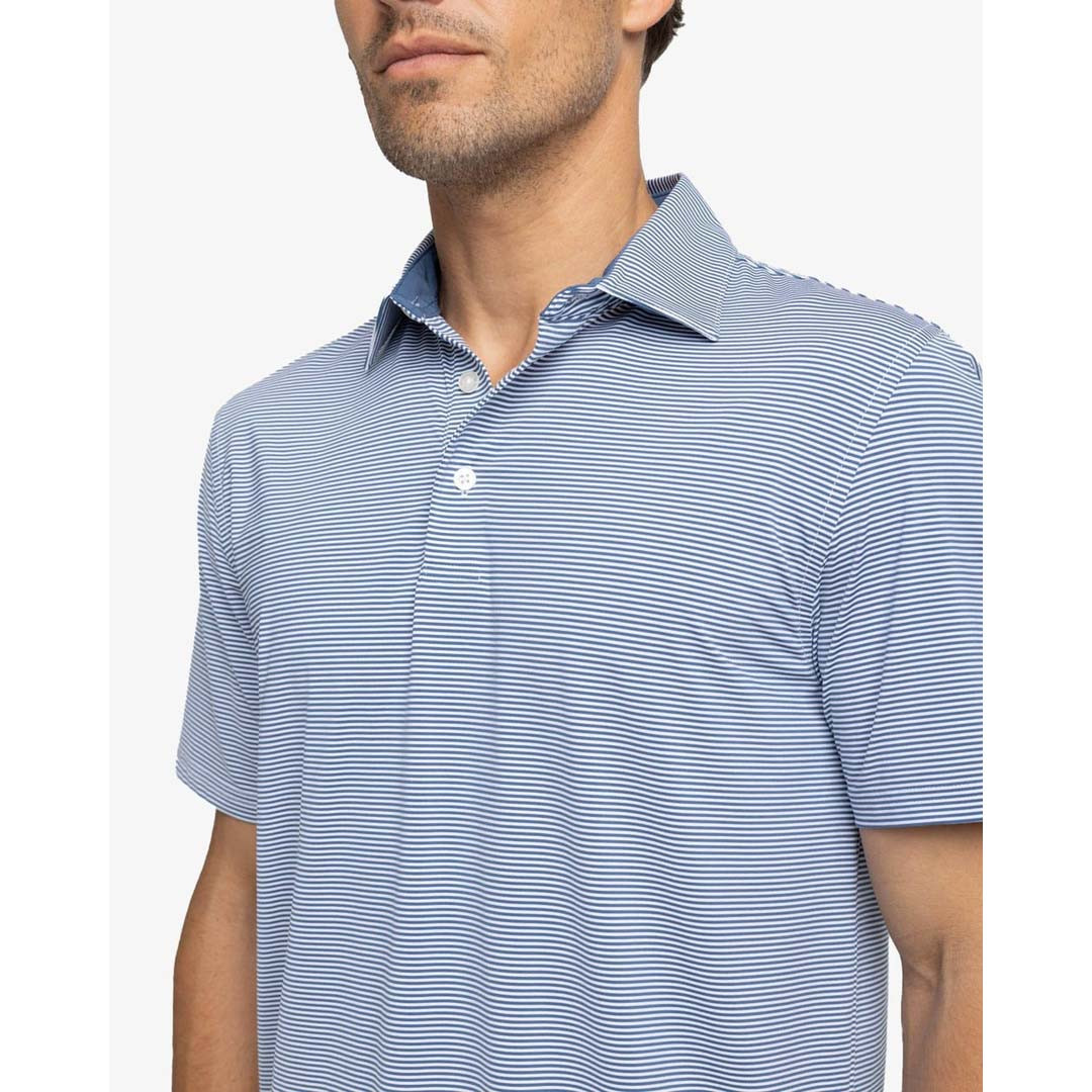 Southern Tide Men's brrr°-eeze Meadowbrook Stripe Polo 14 Southern Tide Men's brrr°-eeze Meadowbrook Stripe Polo
