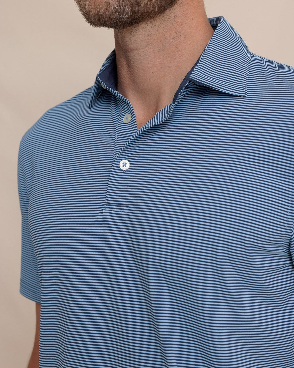 Southern Tide Men's brrr°-eeze Meadowbrook Stripe Polo 17 Southern Tide Men's brrr°-eeze Meadowbrook Stripe Polo