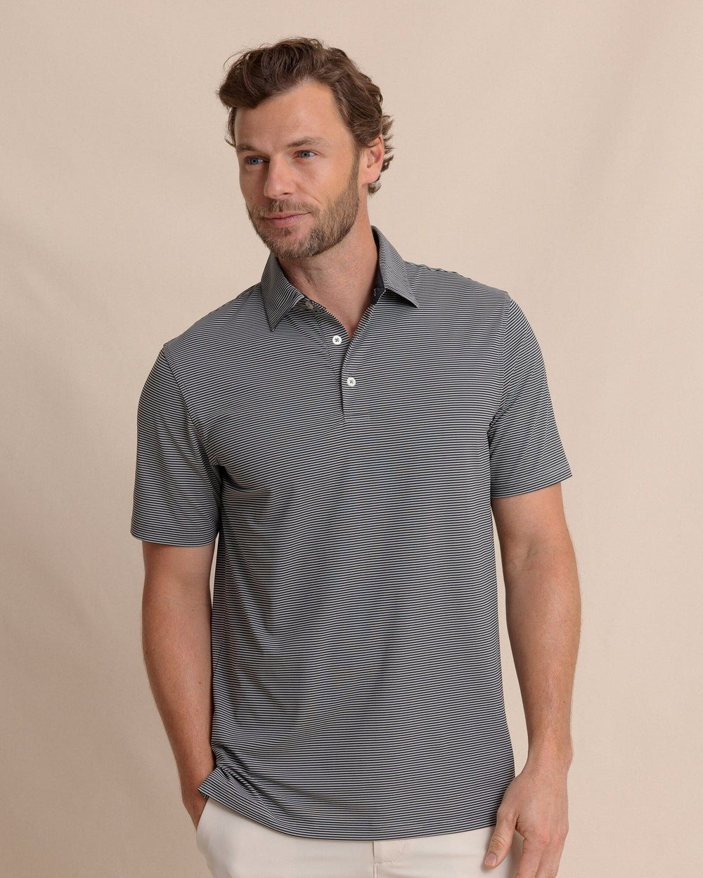 Southern Tide Men's brrr°-eeze Meadowbrook Stripe Polo 19 Southern Tide Men's brrr°-eeze Meadowbrook Stripe Polo
