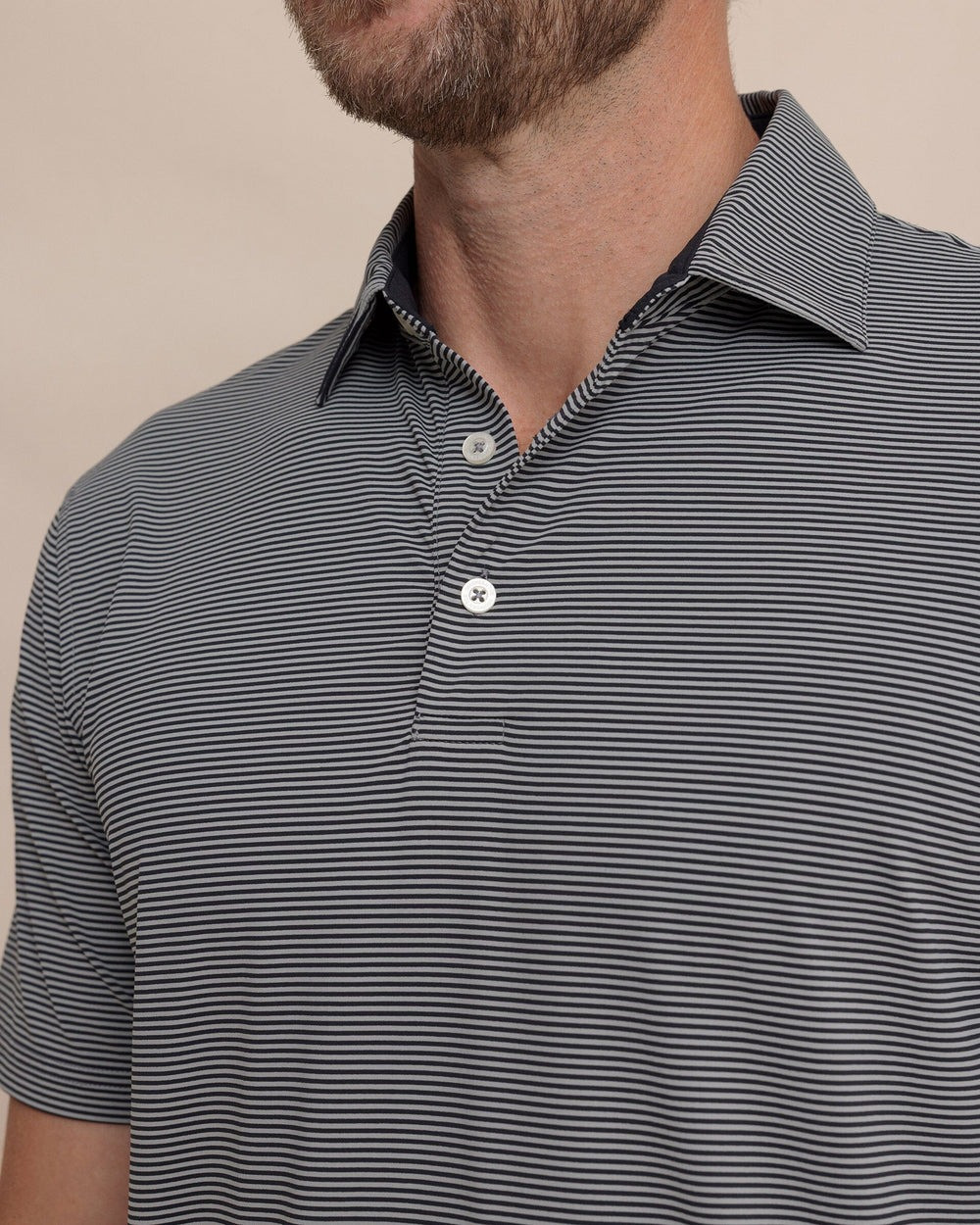 Southern Tide Men's brrr°-eeze Meadowbrook Stripe Polo 20 Southern Tide Men's brrr°-eeze Meadowbrook Stripe Polo