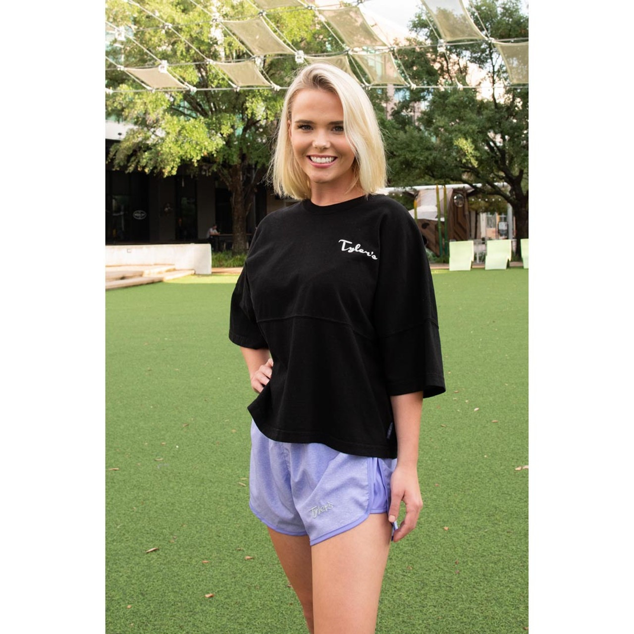 TYLER'S Short Sleeve Cropped Spirit Jersey